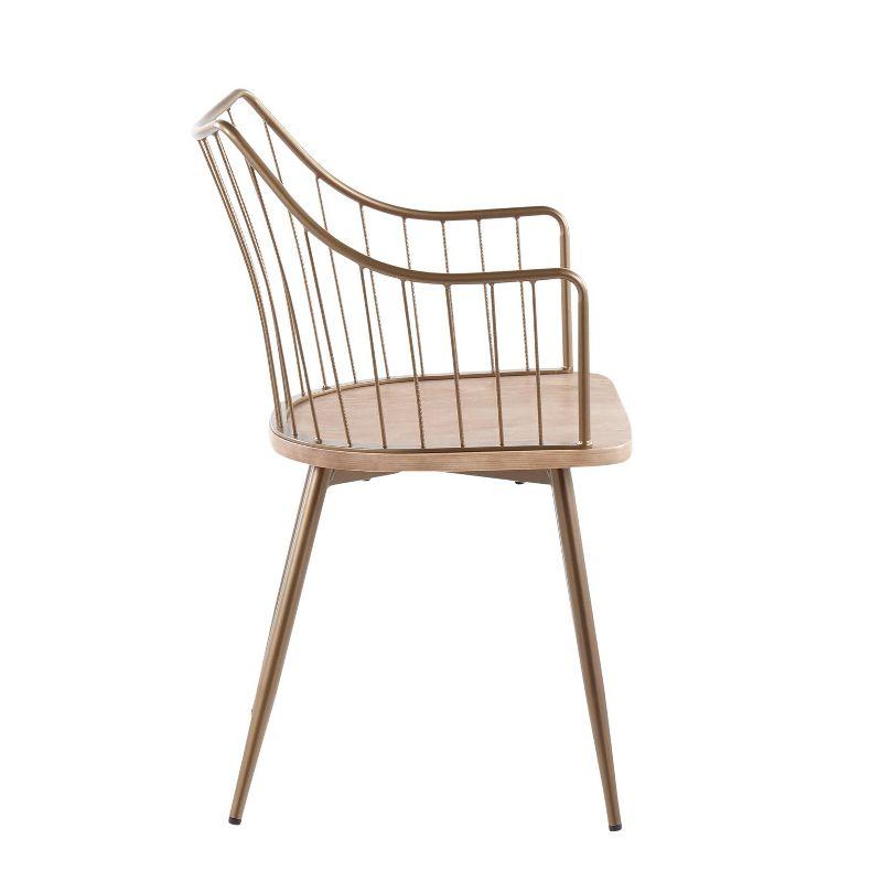 Fianna Slat Back Arm Chair