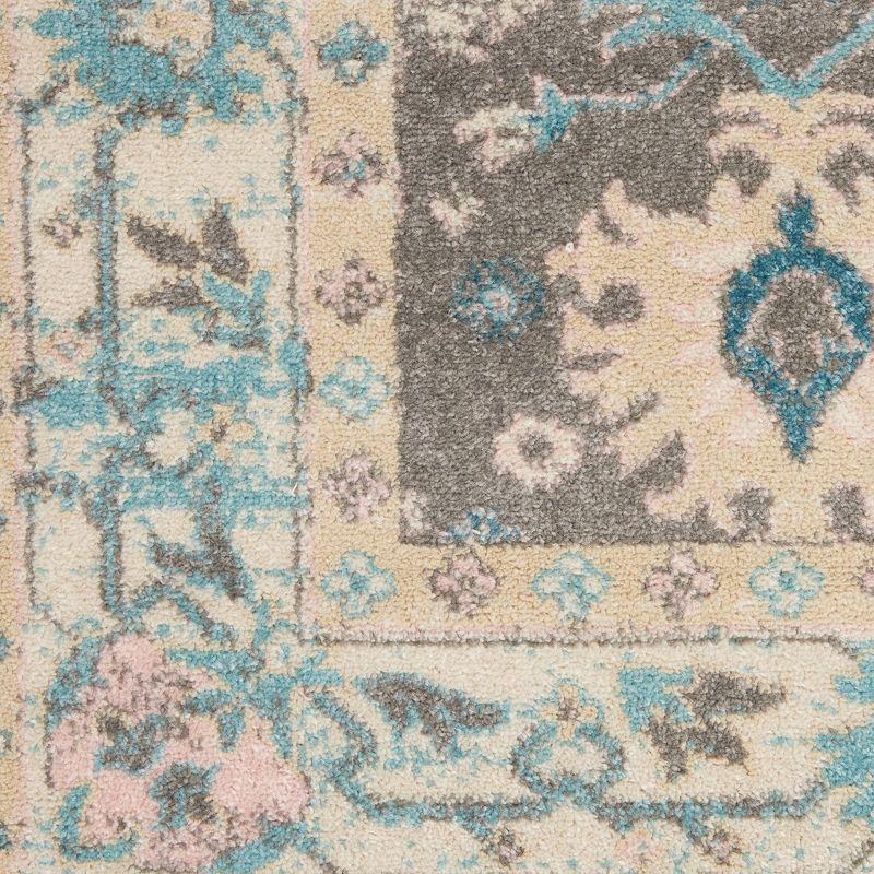 Nourison Tranquil Traditional Persian Bordered Indoor Area Rug