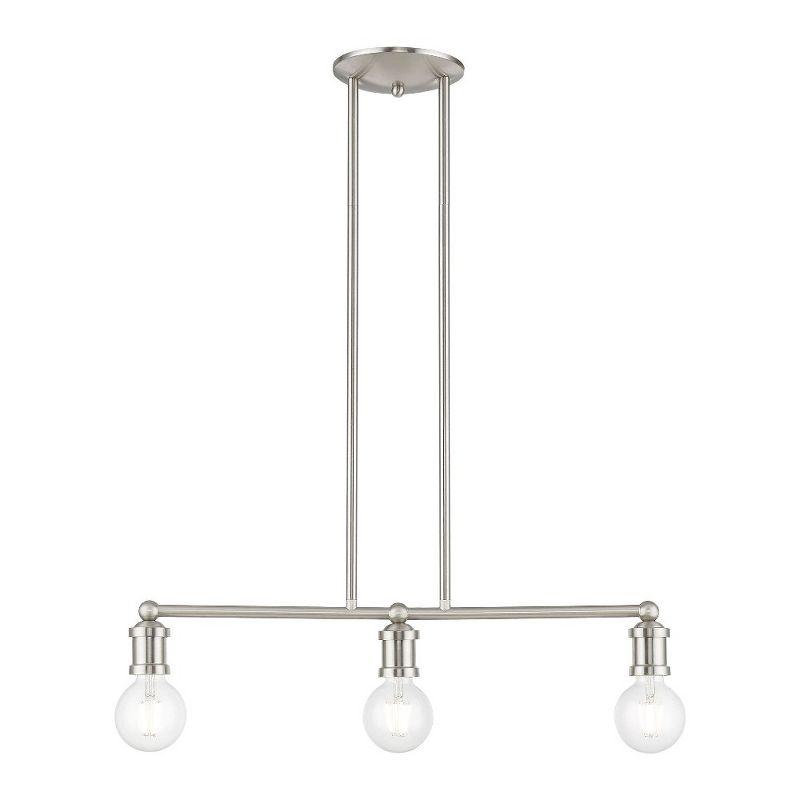 Livex Lighting Lansdale 3 - Light Chandelier in  Brushed Nickel