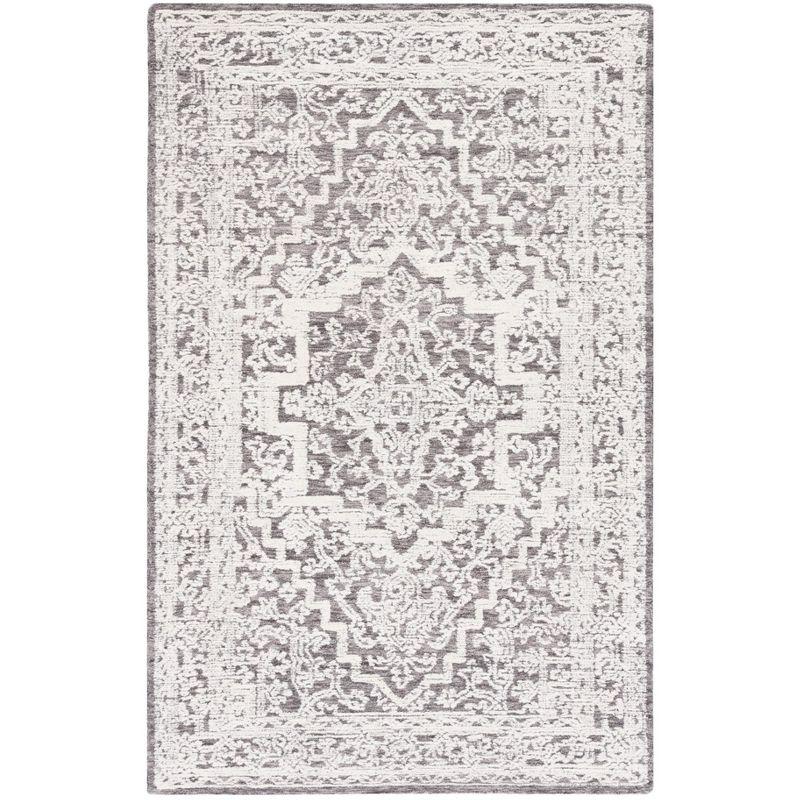Bungalow Rose Roslyn Hand Tufted 80% Wool And 20% Cotton Oriental Rug
