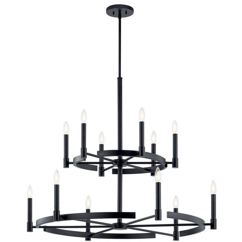 Kichler Lighting Tolani 12 - Light Chandelier in  Black