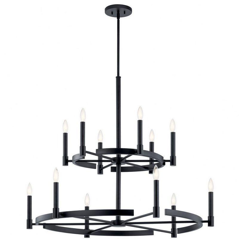 Tolani™ 12 Light Chandelier Black