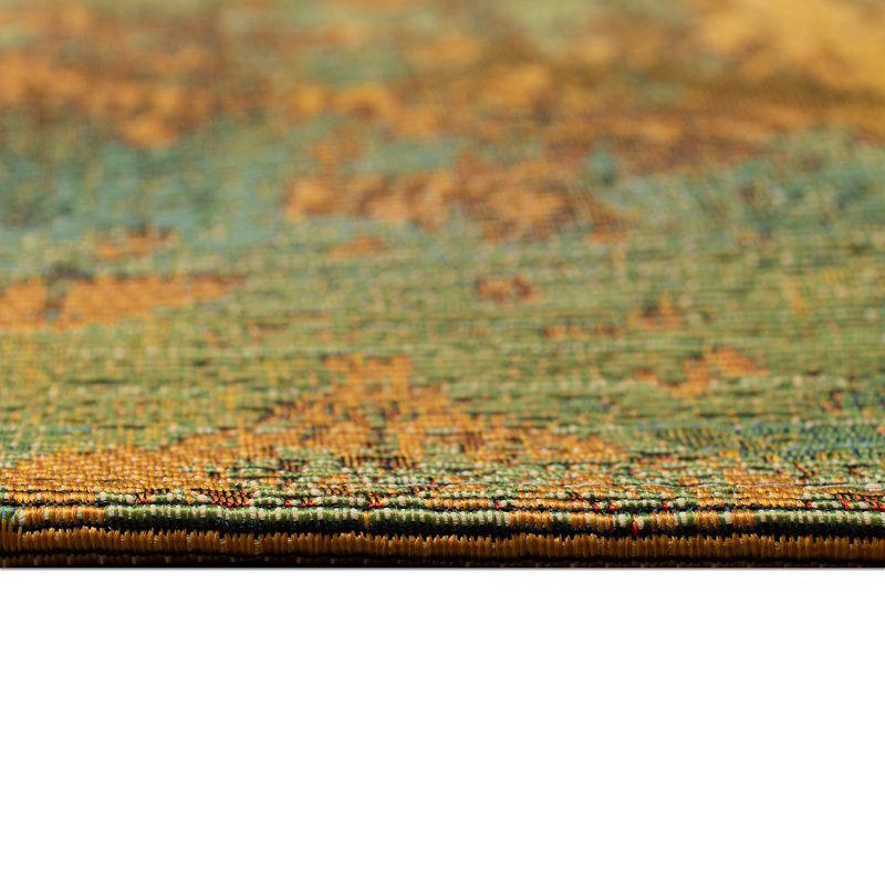 Liora Manne Marina Kermin Indoor/Outdoor Rug Green 7'10" x 9'10"