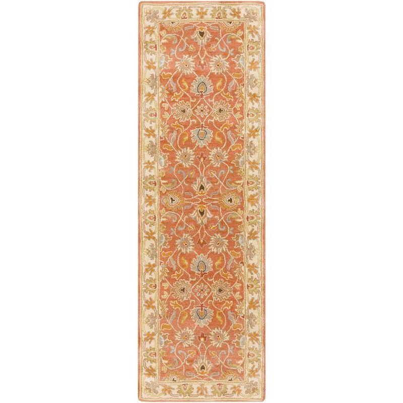 Mark & Day Paris 3'x12' Runner Tufted Indoor Area Rugs Burnt Orange