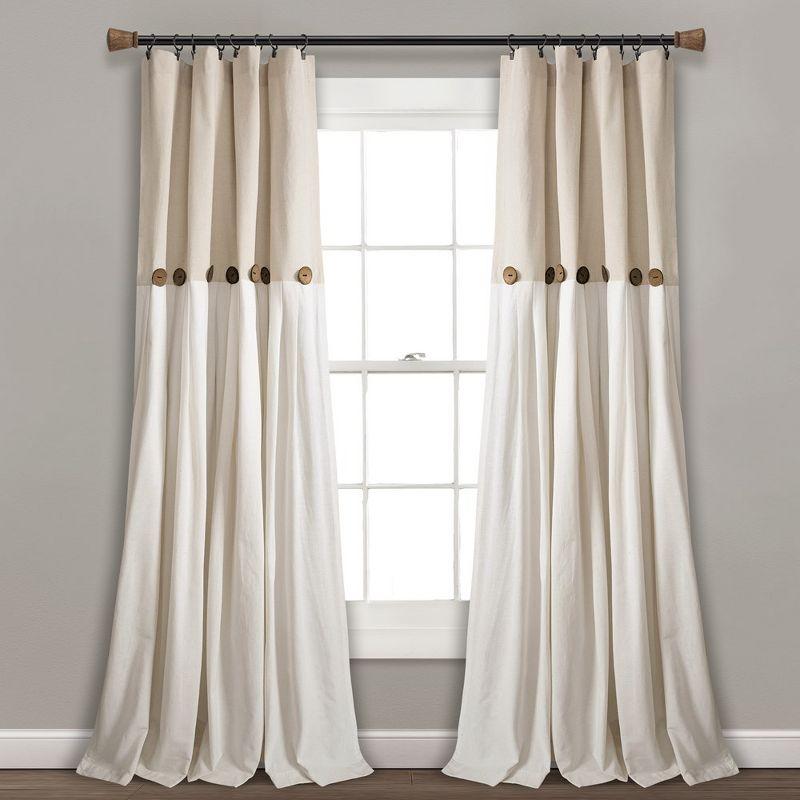 Beckham Semi Sheer Curtain Panel