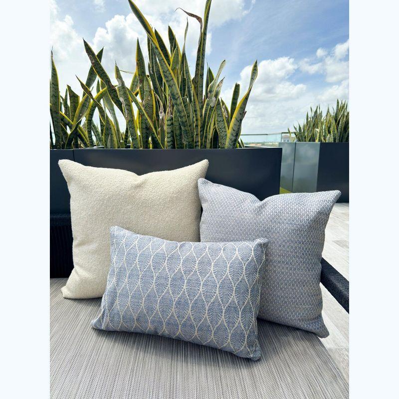 Coastal Breeze Indigo Indoor Outdoor Pillow