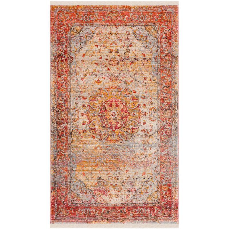 Vintage Persian VTP435 Power Loomed Area Rug  - Safavieh