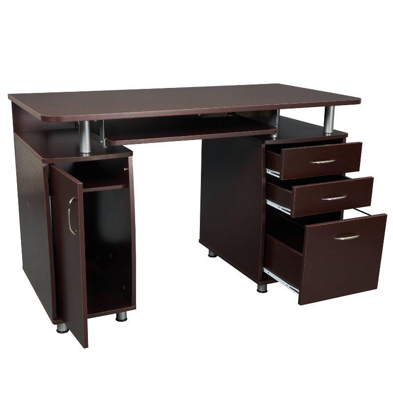 Solid Wood Top Computer Desk