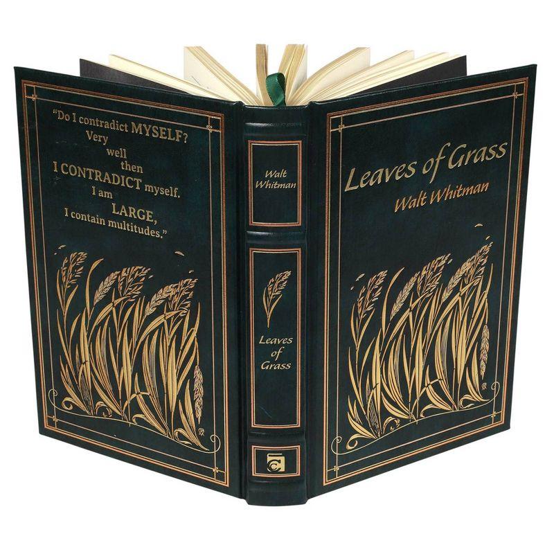 Leaves of Grass - (Leather-Bound Classics) by  Walt Whitman (Leather Bound)