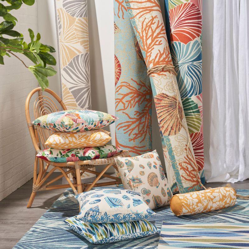 Waverly Waverly Pillow Leaf Storm 20" x 20" Throw Pillow