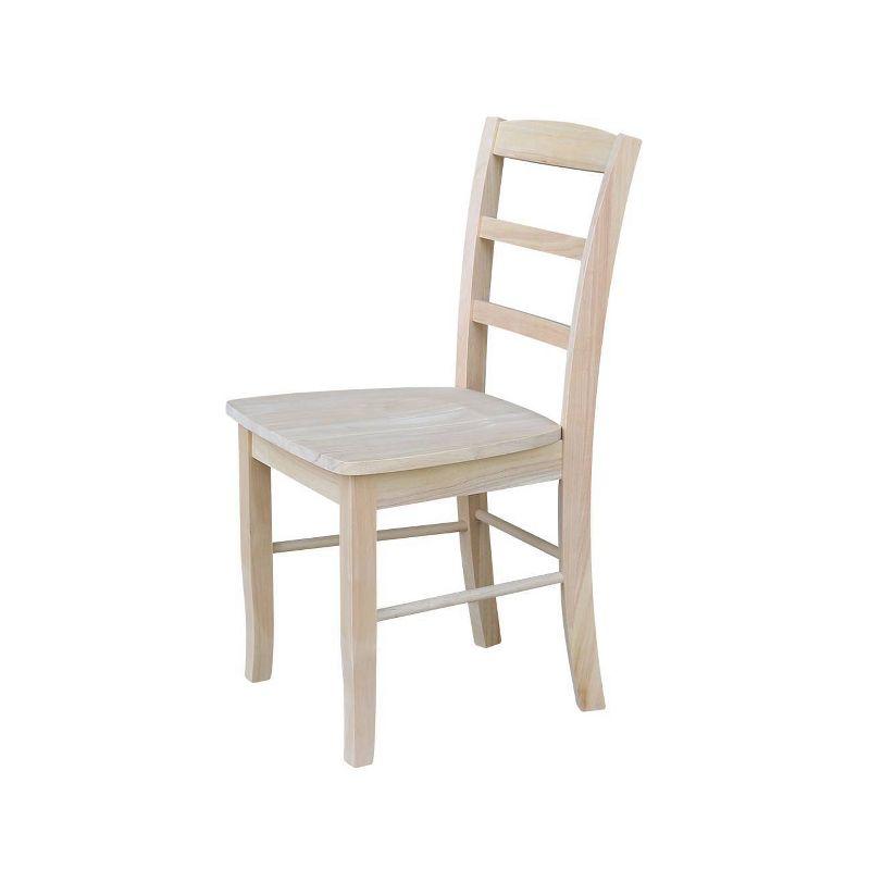 Set of 2 Madrid Ladderback Chairs - International Concepts