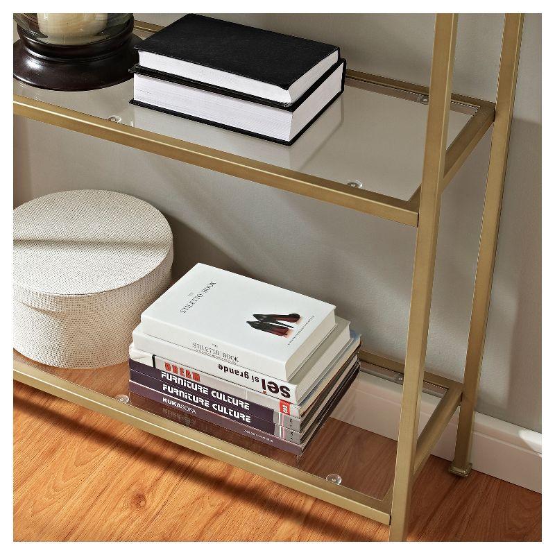 80.5&#34; Aimee Etagere Gold - Crosley