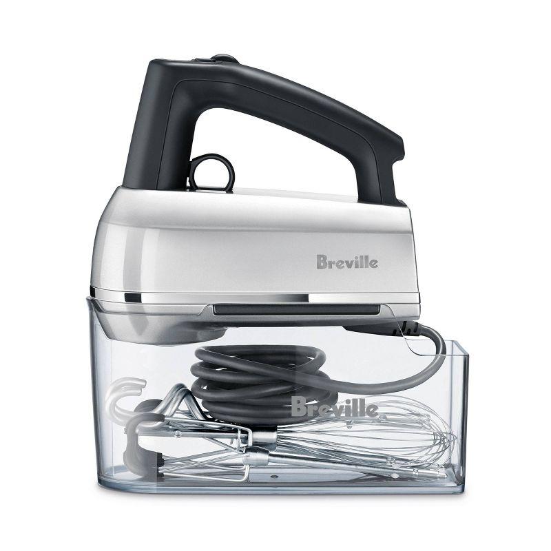 Breville ® Handy Mix Scraper ™ 9-Speed Hand Mixer in Silver