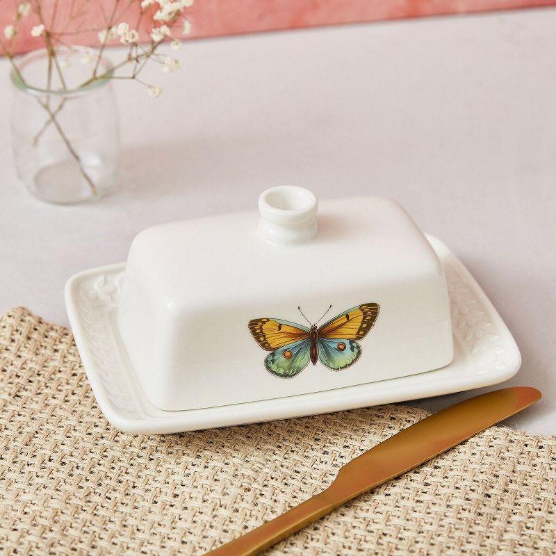 Portmeirion Botanic Garden Harmony Covered Butter Dish