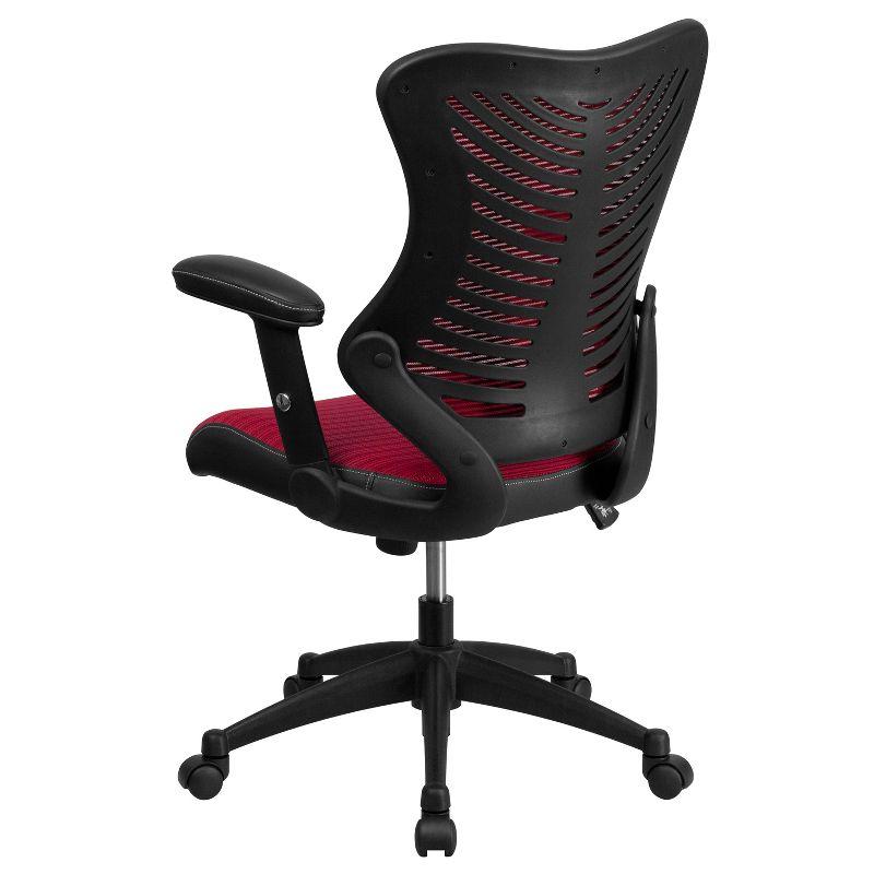 Flash Furniture High Back Designer Mesh Executive Swivel Ergonomic Office Chair with Adjustable Arms