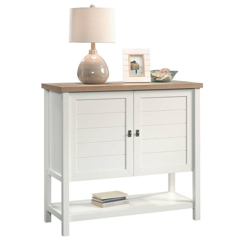 Cottage Road Storage Cabinet Soft White - Sauder