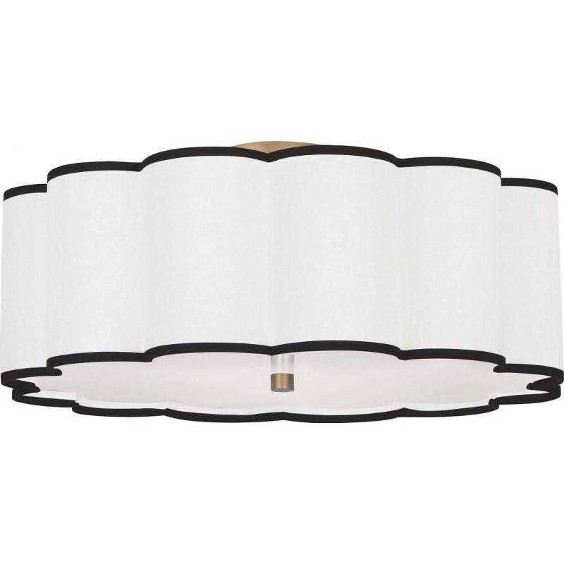 Tess Scalloped Flush Mount (16"-24")