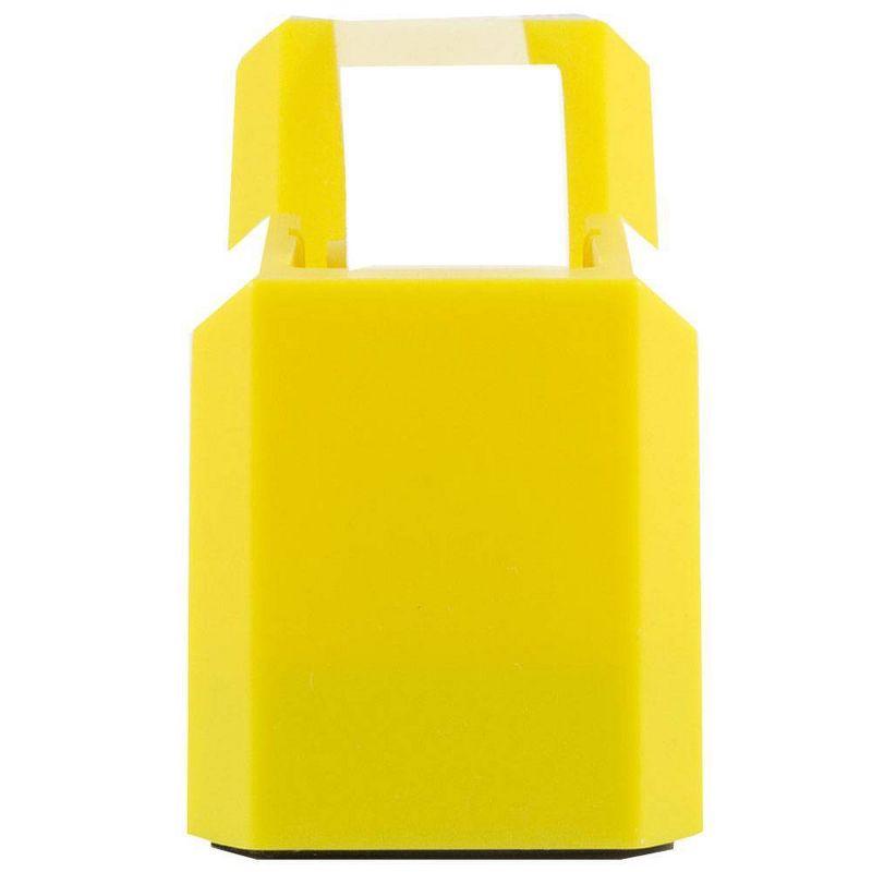 Bright Yellow Plastic Desk Tape Dispenser