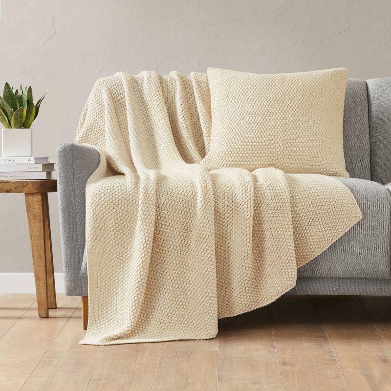 Tino Knit Square Euro Pillow Sham