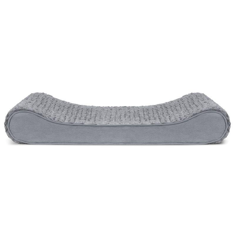 FurHaven Ultra Plush Luxe Lounger Orthopedic Foam Contour Dog Bed