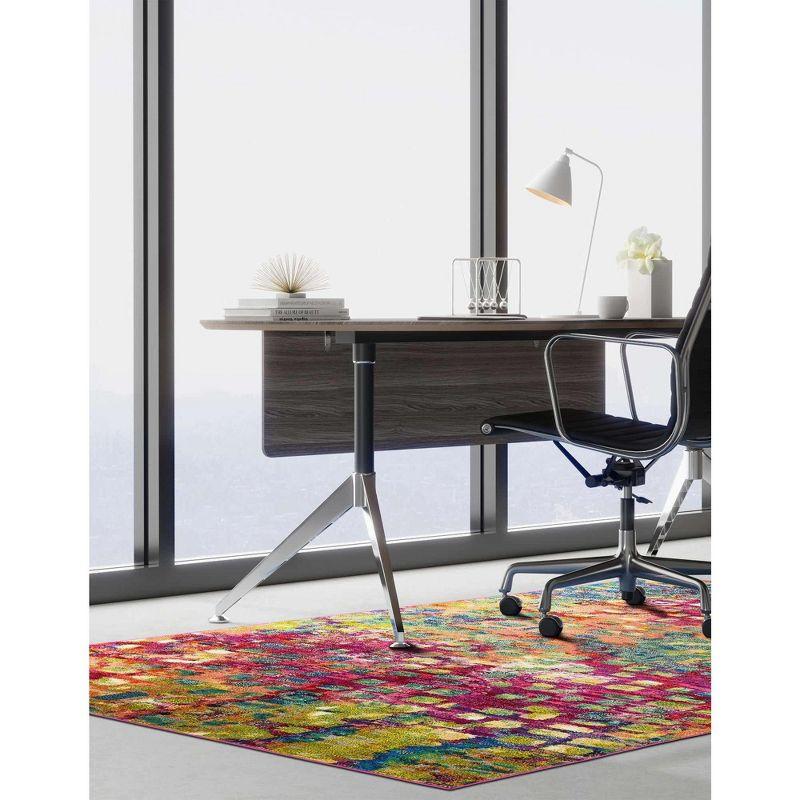 Unique Loom 8' 0 x 10' 0 Jardin Ivy Multi Area Rug