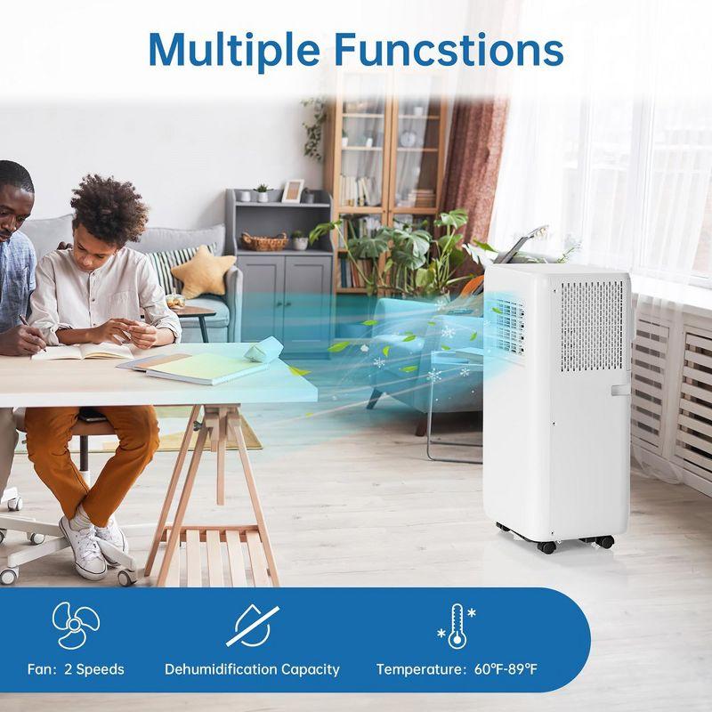 Portable Air Conditioners, 10,000 BTU AC Unit Portable for Room up to 450 Sq. Ft. with Remote Control