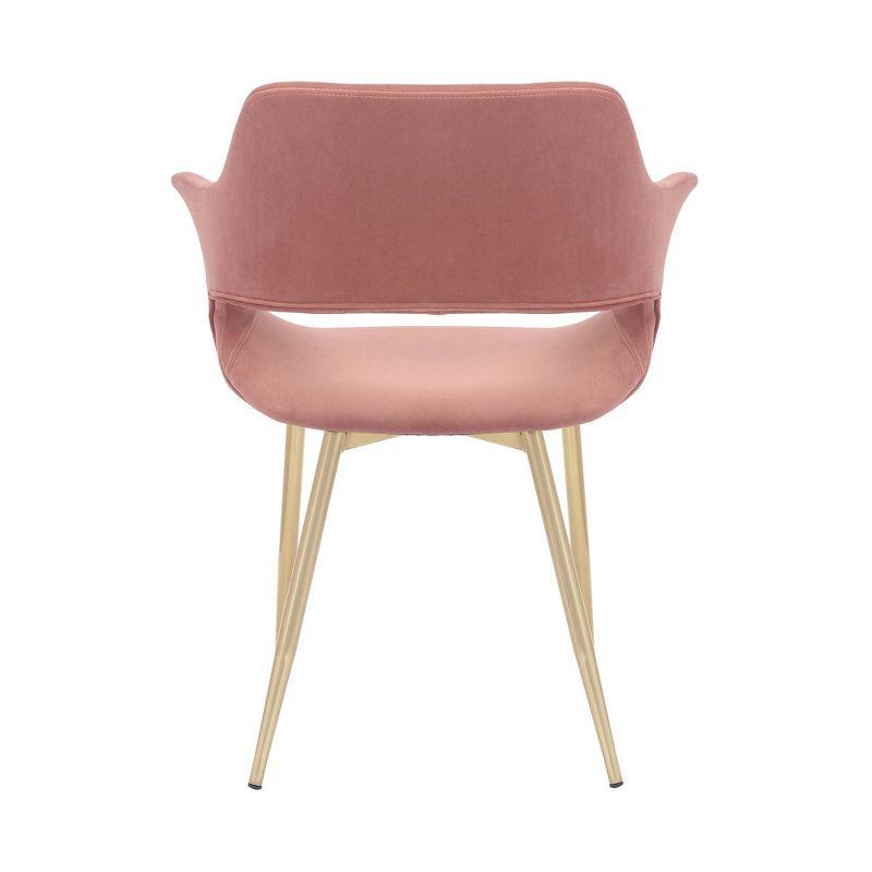 Gigi Velvet Metal Dining Room Chair - Armen Living