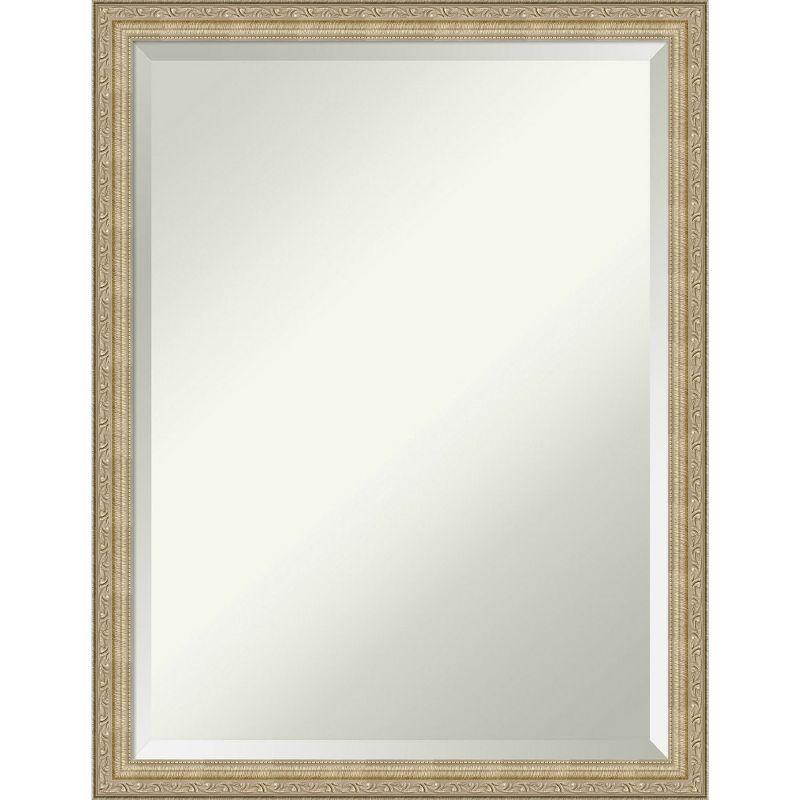 Amanti Art Paris Champagne Beveled Wall Mirror 26.25 x 20.25 in.