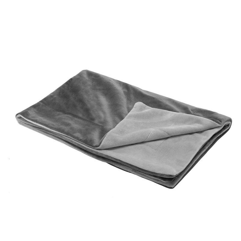 FurHaven Waterproof Velvet Pet Throw Blanket for Dogs & Cats