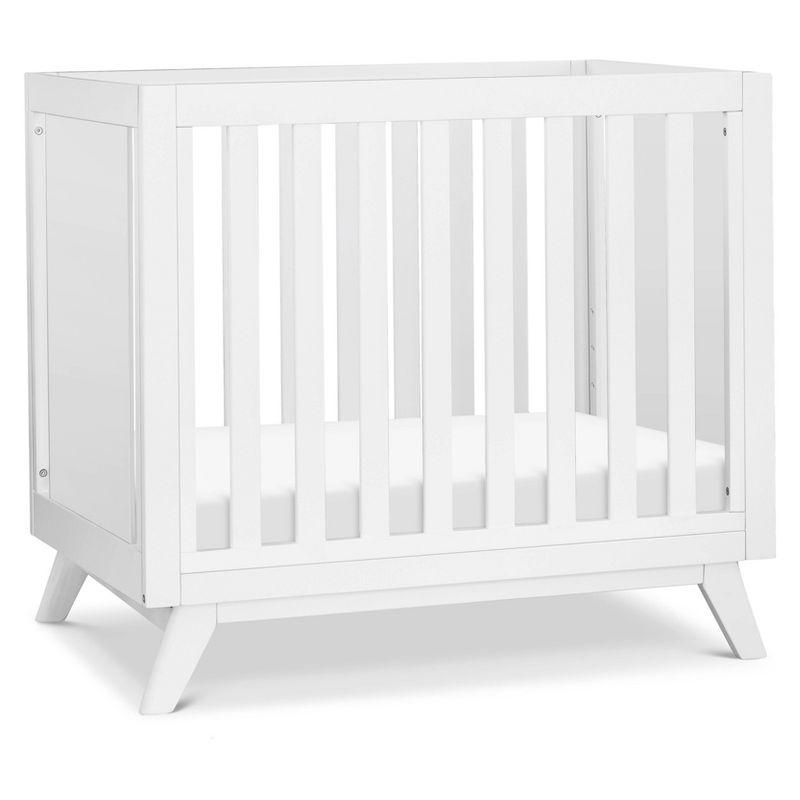 Otto 3-in-1 Convertible Mini Crib with 4" Mattress