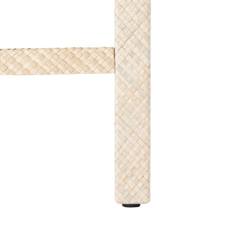 Apis Raffia 2 Shelf Accent Table - Light Natural - Safavieh.