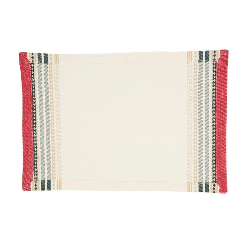 Saro Merry Pines Dobby Placemat (Set of 4)