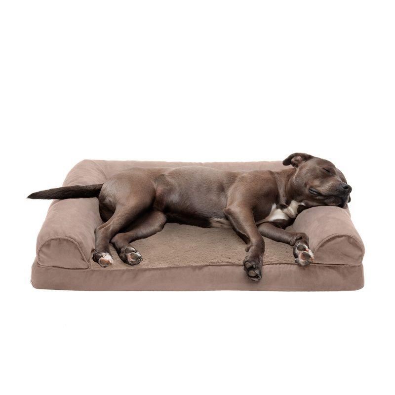 Orthopedic Suede Pet Bed