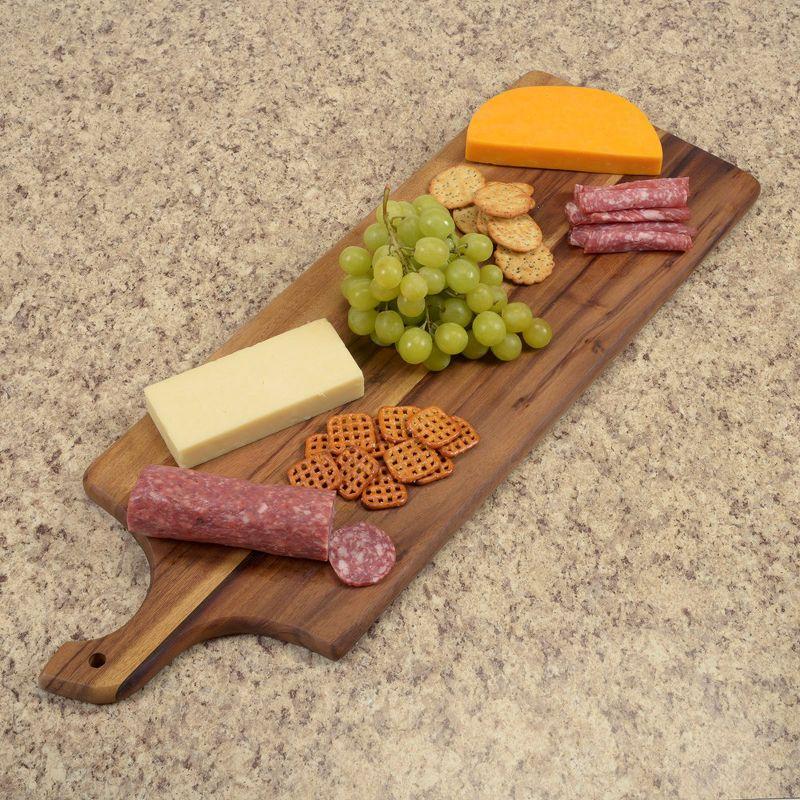 Extra Long Acacia Wood Cutting and Charcuterie Board