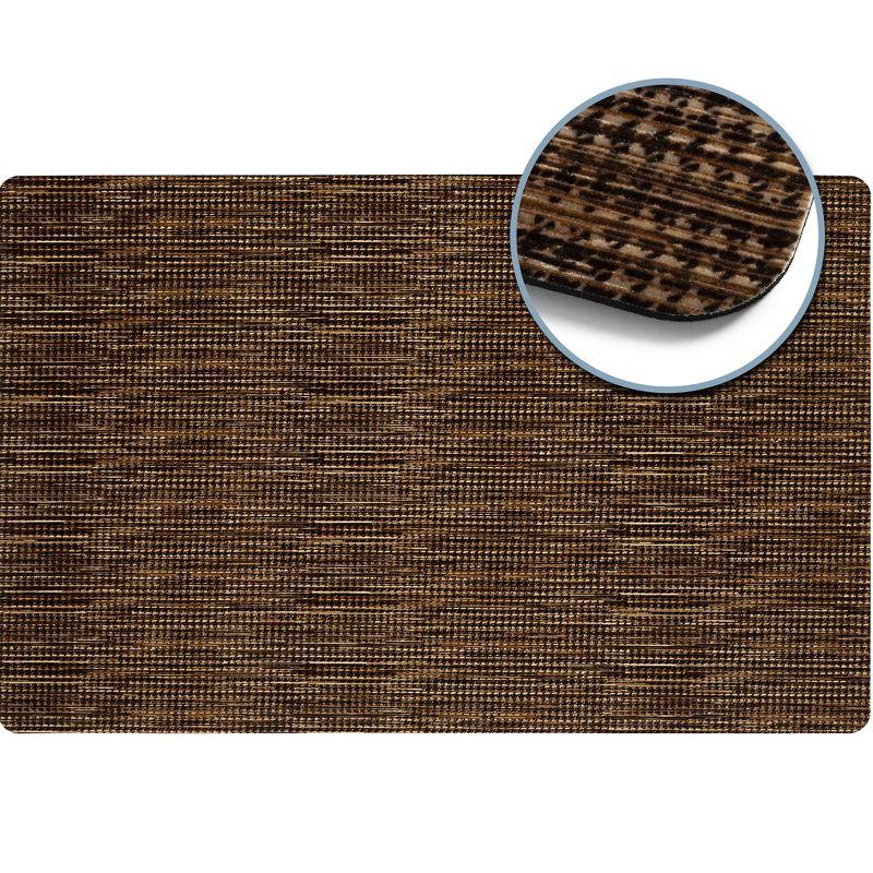 Home Dynamix Smooth Step Machine Washable Low Profile Stain Resistant Non-Slip Versatile Utility Kitchen Mat