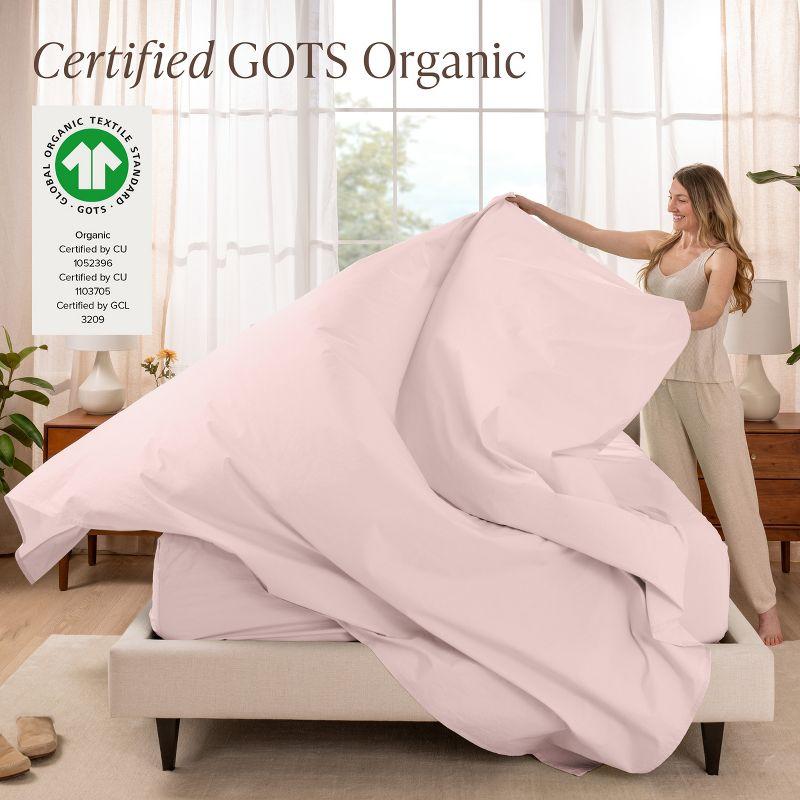 Bare Home 100% Cotton Percale Sheet Set
