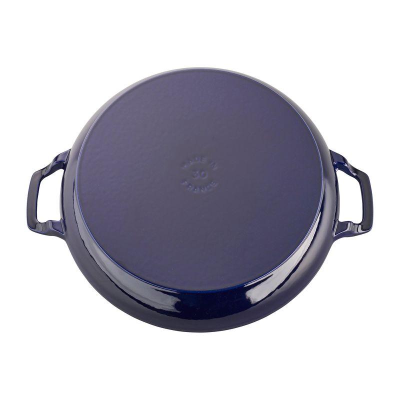 Staub Cast Iron Braiser, Dutch Oven, 3.5-Quart, Serves 3-4