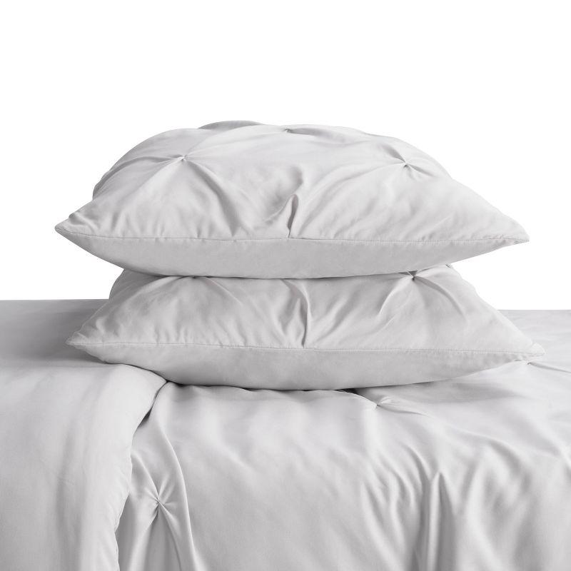 Serta Simply Clean Microfiber 3 Piece Duvet Cover Set