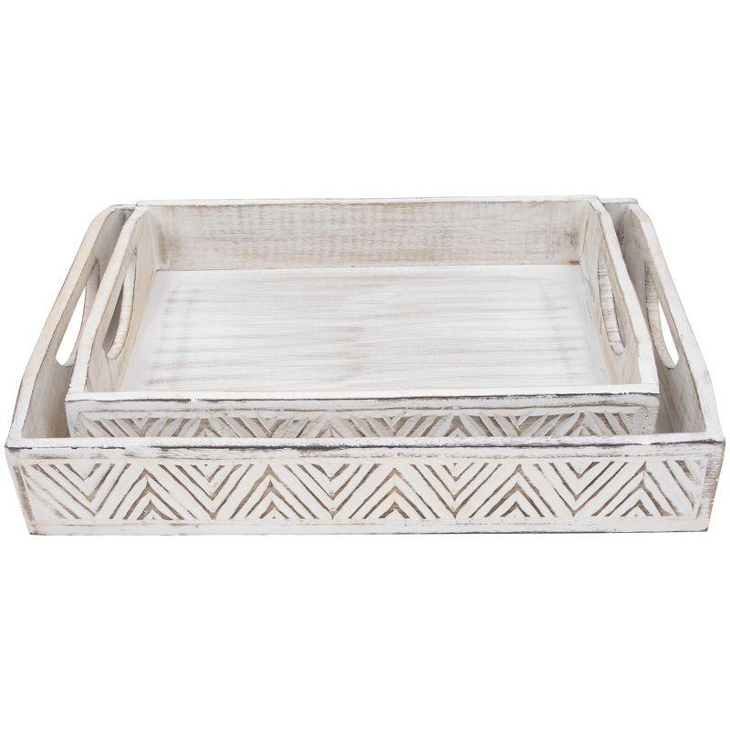 Northlight Seasonal Tray - Set of 2