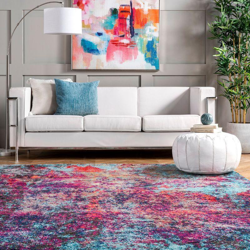 Nuloom Reva Colorful Abstract Indoor Area Rug