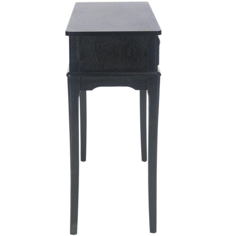 Opal 2 Drawer Console Table - CNS5726B - Black - Safavieh