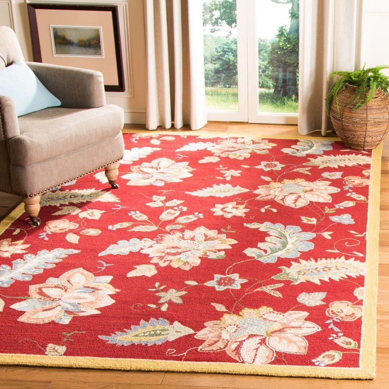 Chelsea Hand Hooked Wool Floral Rug