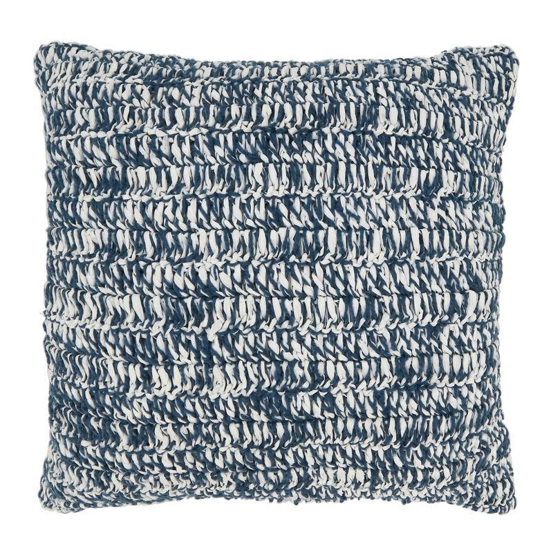 Zen Nature-Inspired Square Polyester Outdoor Throw Pillow