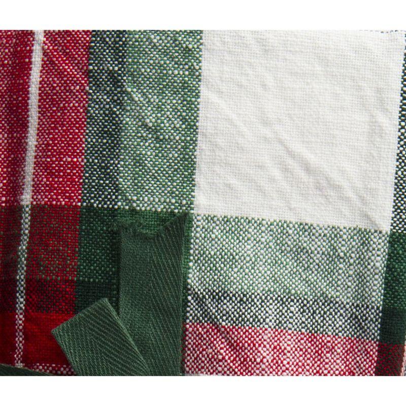 Festive Plaid Napkin Set/4