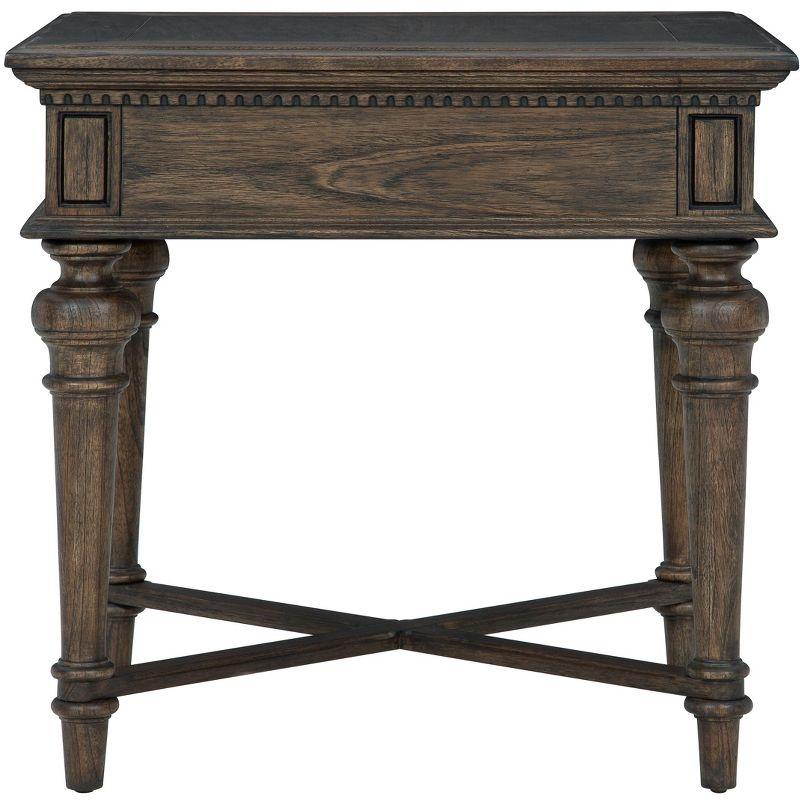 Hekman 25404 End Table W/ Drawer Wellington Java