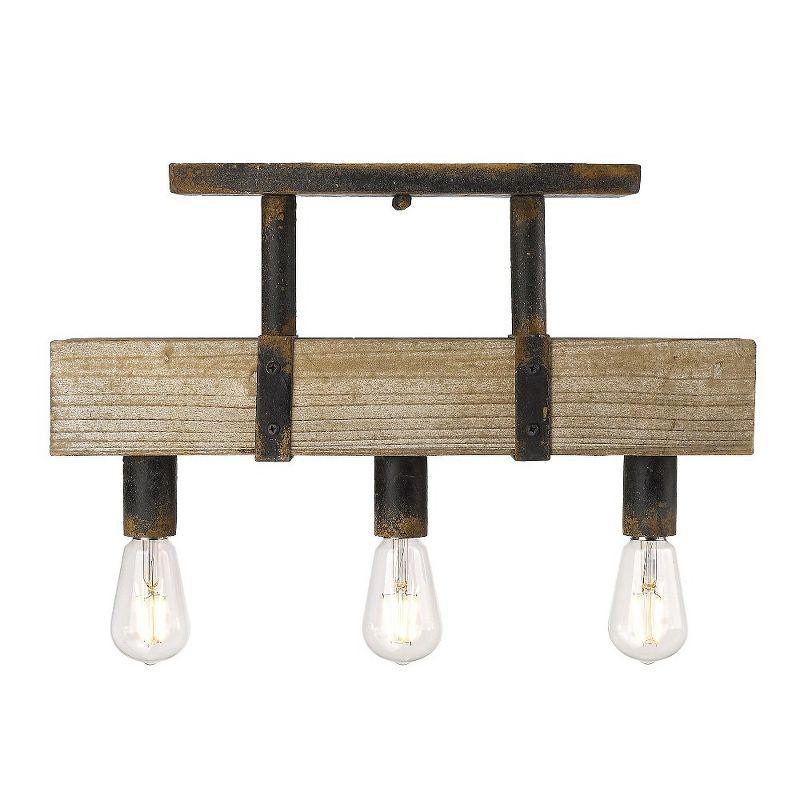 Gracie Oaks Garrett Semi Flush Mount