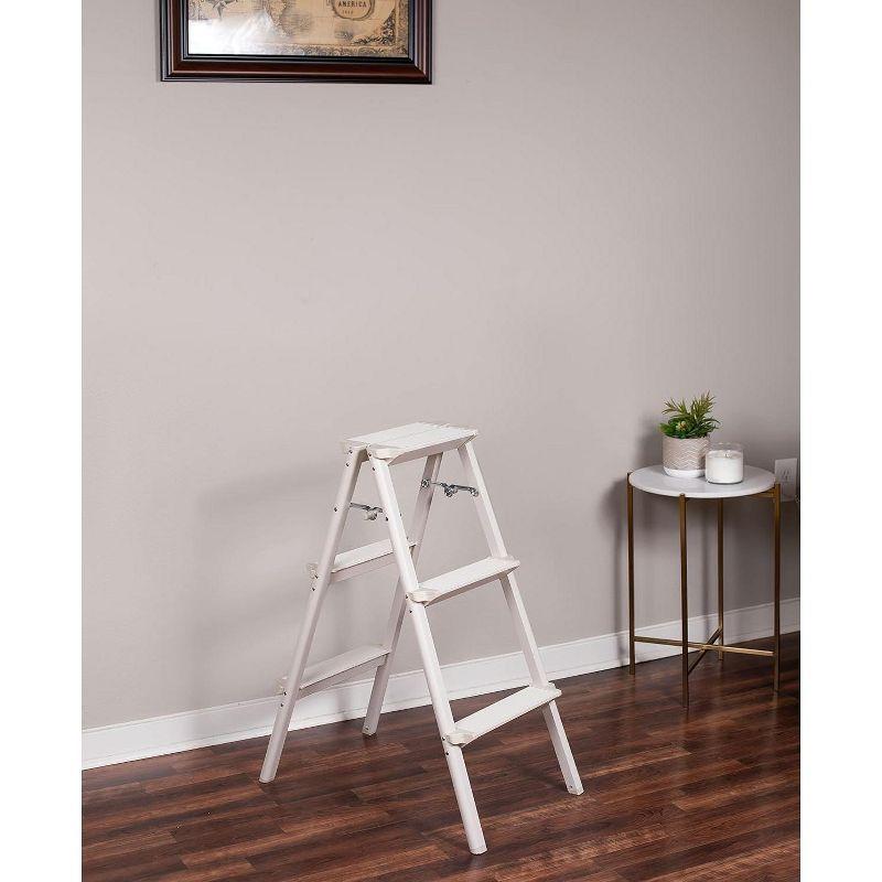 BirdRock Home 3 - Step Steel Lightweight Folding Step Ladder