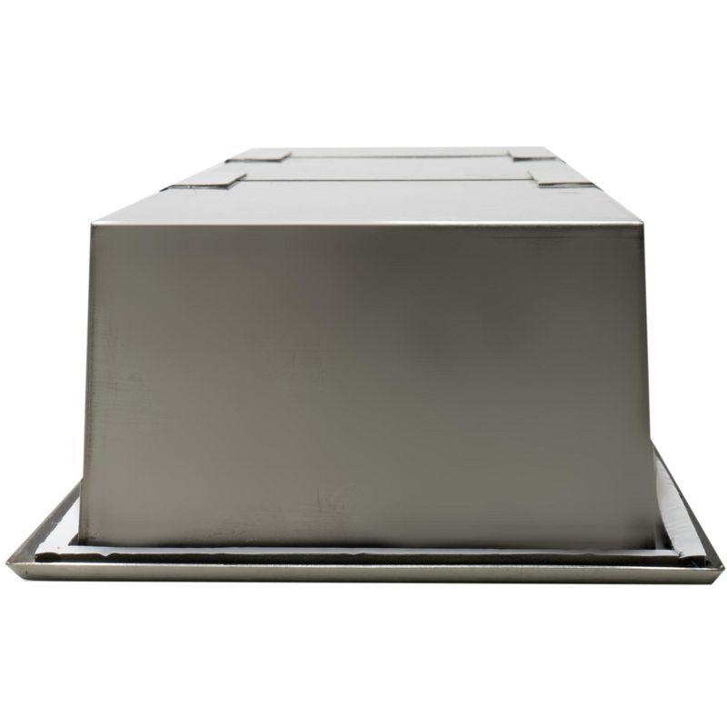Vertical Stainless Steel Triple Shower Niche