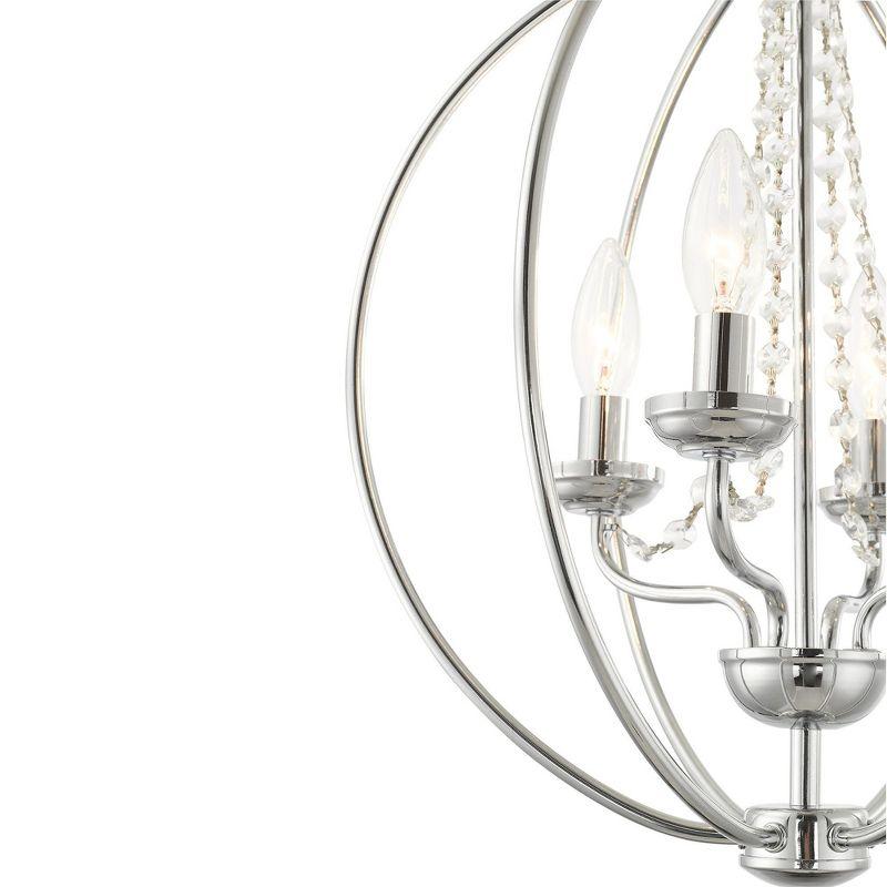 Livex Lighting Arabella 4 - Light Chandelier in  Polished Chrome
