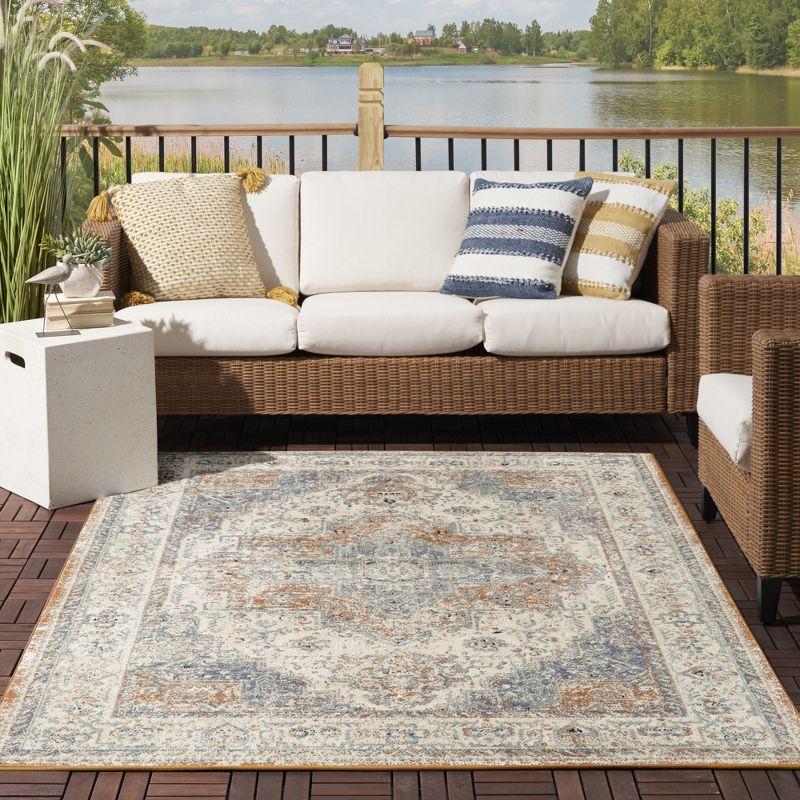 Nourison Essentials Persian Vintage Indoor Outdoor Area Rug